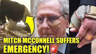 Mitch McConnell Is SERIOUSLY INJURED After ANOTHER Fall [upl. by Meingoldas]