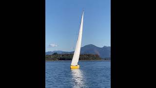 Chiemsee Schärenkreuzer Yacht Segeln Segelboot sunnyday [upl. by Diba]