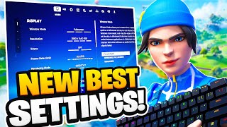 NEW BEST PC Keyboard amp Mouse Settings Sensitivity  Keybinds In Fortnite [upl. by Gaye]