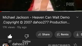 Michael Jackson  New song  siteGooglecom Demo Copyright © 2023 dahoo277 Productions Inc [upl. by Comethuauc]