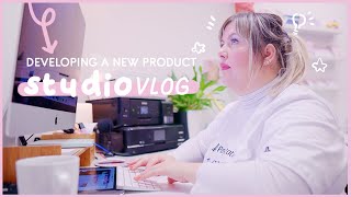 STUDIO VLOG 🎨 Developing NEW Nail Decals amp Products [upl. by Atnovart]