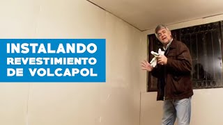 ¿Cómo instalar revestimiento de Volcapol [upl. by Kelci160]