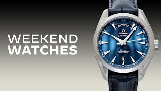 Weekend Watches  Omega Seamaster Aqua Terra 150M DayDate 23113422203001 Watch Buyers Guide [upl. by Odlanar]