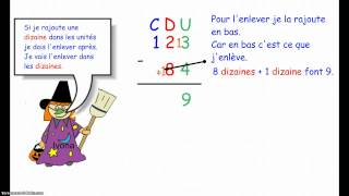 la technique opératoire de la soustraction [upl. by Edahc]