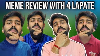 Meme Review 2 Ft 4 Lapate ONEMUFC Markaroni DivyanshCR7 and Divyansh Divyansh Divyansh [upl. by Ailec]