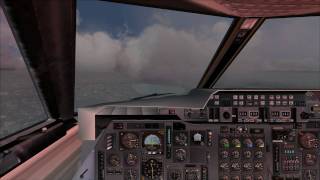 FS2004 British Airways Concorde Approaching to London Heathrow HD [upl. by Ajiat825]