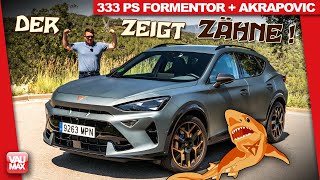 NEUER Cupra Formentor VZ 333  Ich fahre das 333 PS TopModell mit Akrapovic Anlage [upl. by Ankeny]