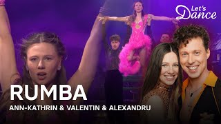 TRIO DANCE RUMBA von ANNKATHRIN VADIM und ALEXANDRU 💃🕺🕺 Show 10  Lets Dance 2024 [upl. by Mun]