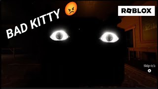 playing kittyland horror on Roblox [upl. by Sinegold131]