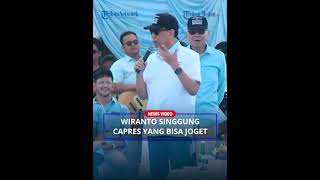 PRABOWO TERTAWA saat Wiranto Singgung Capres Harus Bisa Joget [upl. by Nitsruk]