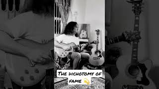 THE DICHOTOMY OF FAME Guitar Solo cover A r Rehman  Arv Bhatt ▶️LIVE shorts short guitar [upl. by Nodarb716]