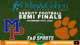 111524 Orlin amp Cohen HS Football Game of the Week SemiFinal Broadcast Babylon vs Miller Place [upl. by Pamelina831]