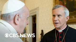 Pope Francis fires conservative Texas bishop who is fierce critic [upl. by Eanaj]