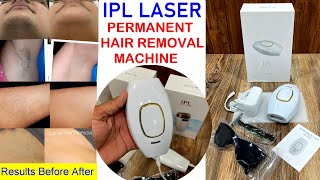 IPL Laser hair removal machine premium quality Remove unwanted hair permanently [upl. by Garek]