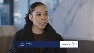 2025 Sasol Foundation Bursary  Timica Isaacs [upl. by Kuo218]