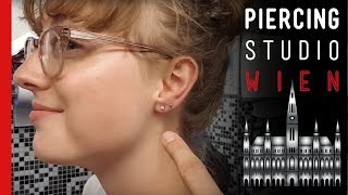 💉 Earlobe Piercings 💉 Lobe Piercing 💉 Does a piercing hurt 💉 Marcs Piercing TV [upl. by Darooge]