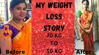 weight loss story motivational  how I lost 20kg  in tamil [upl. by Maude215]