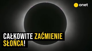 Całkowite zaćmienie Słońca w Ameryce Północnej [upl. by Kirsti]