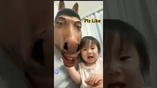 Funny horse 🐎 face video 1M views 😂trendingviralvideoshortsytshorts [upl. by Gnehc]