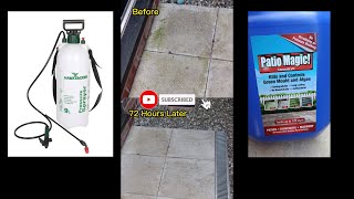 Patio Magic Algae and Mold Treatment patiomagic algae diy maintenance garden diy [upl. by Zannini]