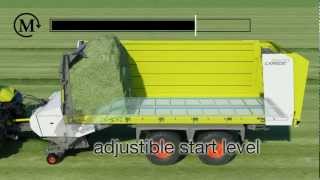 CLAAS CARGOS loading process animation  2010 [upl. by Nauqas]