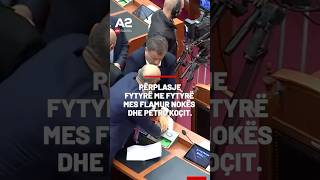 Përplasje fytyrë me fytyrë mes Flamur Nokës dhe Petro Koçit [upl. by Thgiled]