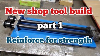 New shop tool build Part one Reinforce for strength [upl. by Victor507]