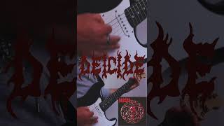 Mephistopheles  Deicide Guitar Cover [upl. by Esened]