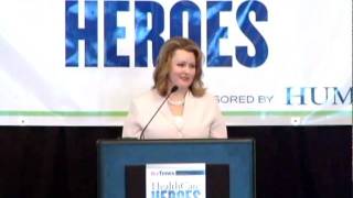 BizTimes  Health Care Heroes 2010  Elizabeth HillKarbowski RN CNM MSN [upl. by Mossolb166]