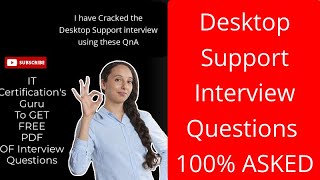 Desktop Support Interview Questions and Answers  100 asked in Interview desktopsupport support [upl. by Karry634]