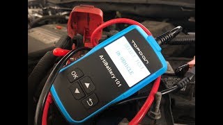 How To Easily Test Car Battery amp Cold Cranking Amps CCA [upl. by Chamkis]