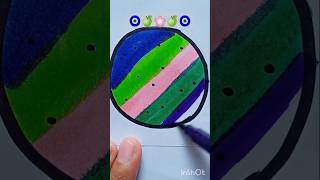 Circle drawing artandcraft youtubeshorts satisfying artdrawing paintingdrawing craft [upl. by Annuahsal]