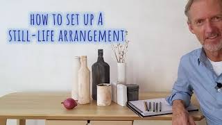 How to set up a stilllife arrangement How to Draw by Rob the Art Teacher [upl. by Anilatac]