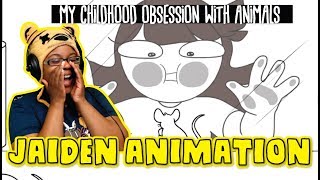 My Childhood Obsession with Animals by Jaiden Animations  Storytime Animation AyChristene Reacts [upl. by Forsta416]