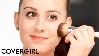 Makeup Tips How to Apply Bronzer for Fair Skin  COVERGIRL [upl. by Wiggins]