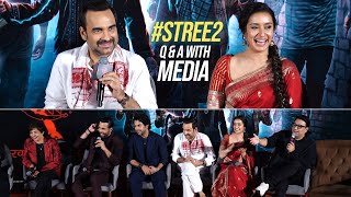 Shraddha Kapoor Rajkummar Pankaj Tripathi and Stree 2 Team Q amp A With Media  stree2 Trailer [upl. by Goodwin841]