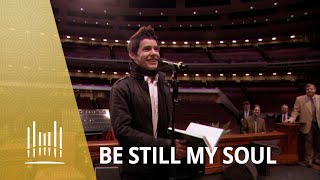 David Archuleta sings quotBe Still My Soulquot to The Tabernacle Choir [upl. by Terrena]