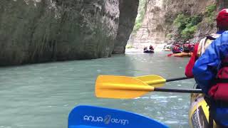 Rafting in Osumi Team Spring 2019 Kanionet e Osumit  visit Albania [upl. by Eilsel]