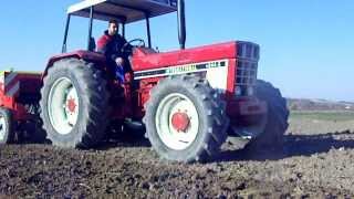 Wheat seeding 2013 with International 844 S and Pottinger Vitasem 302 classic [upl. by Timothea]