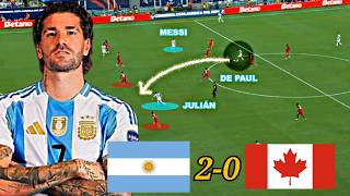 CÓMO LA ASTUCIA DE PAUL METIÓ A ARGENTINA EN LA FINAL  ARGENTINA 20 CANADÁ [upl. by Mutz]