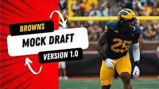 Cleveland Browns 2024 NFL Mock Draft 10 [upl. by Trefor]