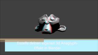 Blender  free Download 3d Anaglyph Effekt [upl. by Tlevesor]