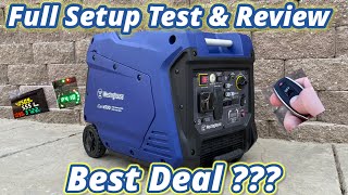 Westinghouse igen 4500 Review Setup Test Inverter Generator [upl. by Alexi]