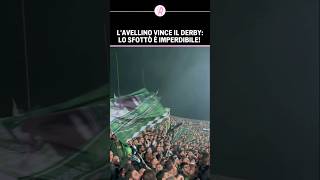 LAVELLINO vince il derby con il BENEVENTO  SFOTTÒ imperdibile dei TIFOSI sugli spalti  shorts [upl. by Farmann]