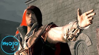 Top 10 Assassins Creed Moments [upl. by Ahsakal]