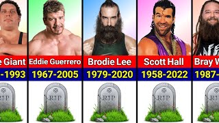 WWE Wrestlers Who Have Died [upl. by Kenta665]