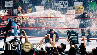 Stone Cold badet die Corporation in Bier This Week in WWE History 24 März 2016 [upl. by Guildroy54]