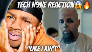 First Time Hearing quotLike I Aintquot Tech N9ne REACTION [upl. by Accebber]