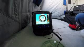 Marcum LX 7 Sonar Fish Finder Ice Fishing Review [upl. by Ialocin]