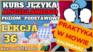 DATY Ćwiczenia  Kurs ANGIELSKIEGO Dla Początkujących [upl. by Brose]